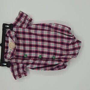 The Beaufort Bonnet Co Brock Bubble Petersburg Plaid 12/18 Months